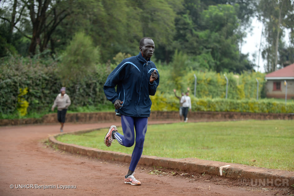 <p>Pur arrived in Kakuma in 2005 from Nasir, South Sudan. He fled South Sudan with his relatives to escape war. He lived in Kakuma with his relatives while his parents remained in Nasir. He never went back to South Sudan. In 2015, he heard that the Tegla Loroupe Foundation was organizing athletics trials in Kakuma. Pur took part in the trials, showed promising results and was selected to join the Foundation. He has been there ever since. </p>