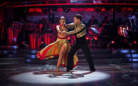 Mollie and AJ's paso doble