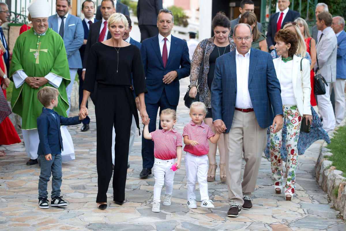 Monaco's Princely family attended an anniversary event at Monaco