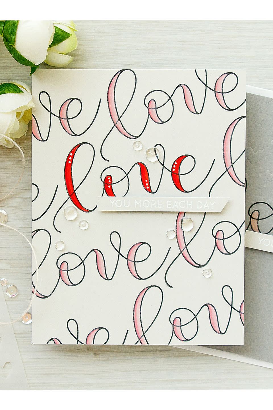 Stamped Valentine's Day Cards