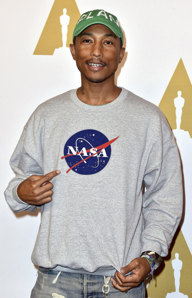 Pharrell Williams compares parenting triplets to working an assembly line