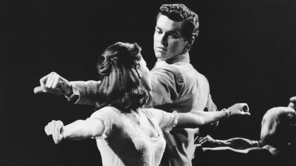 Richard Beymer as Tony in the original West Side Story, 1961