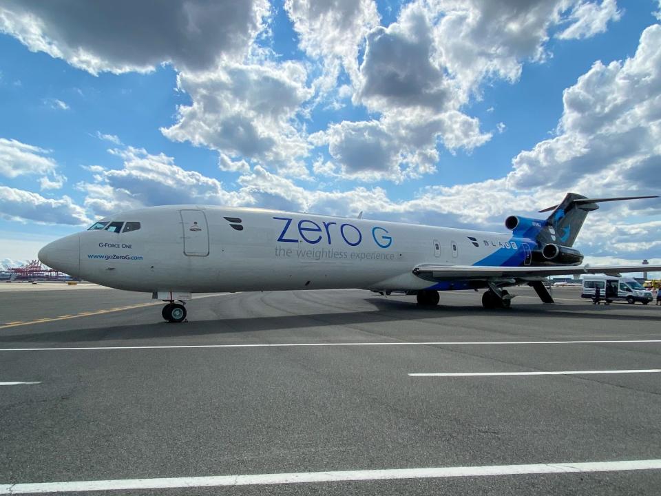 Zero G Experience Boeing 727