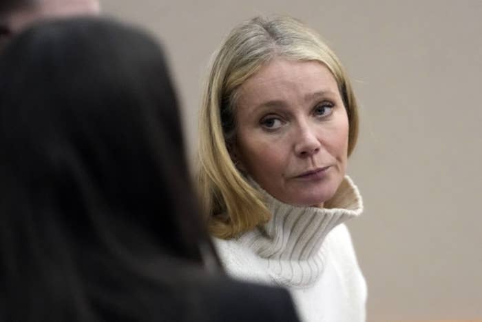 Gwyneth Paltrow in court on Tuesday