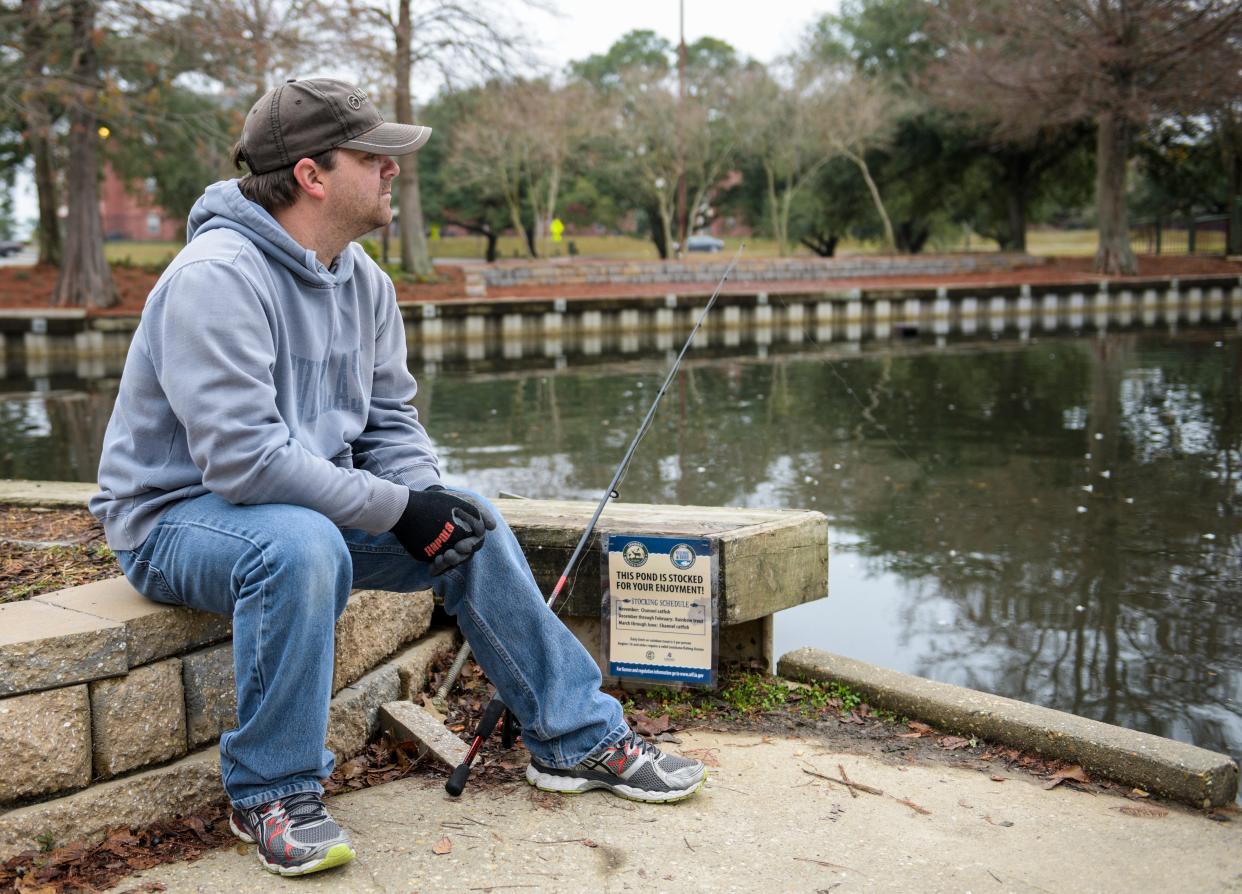 The Louisiana Department of Wildlife and Fisheries is restocking two Lafayette ponds with adult-sized catfish.