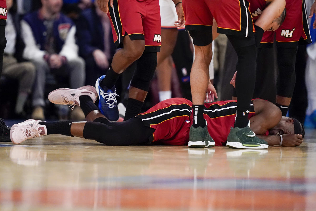 Jimmy Butler returns for Knicks-Heat Game 3 post sprained ankle