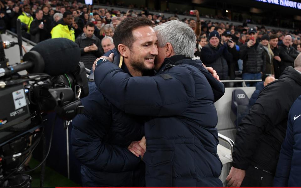 Frank Lampard and Jose Mourinho  - GETTY IMAGES