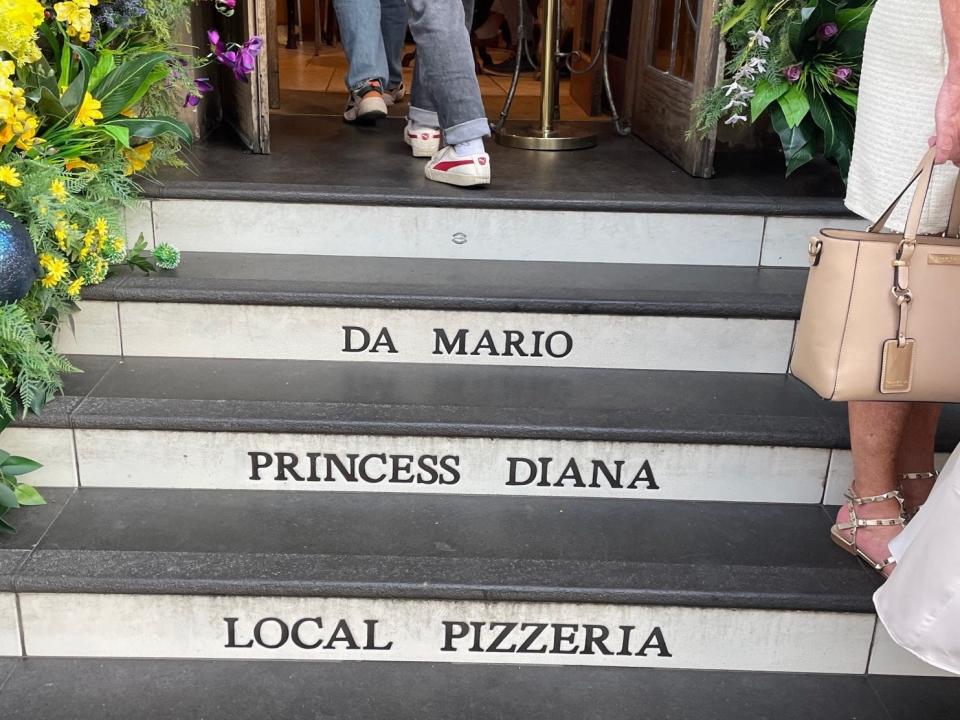 Da Mario steps