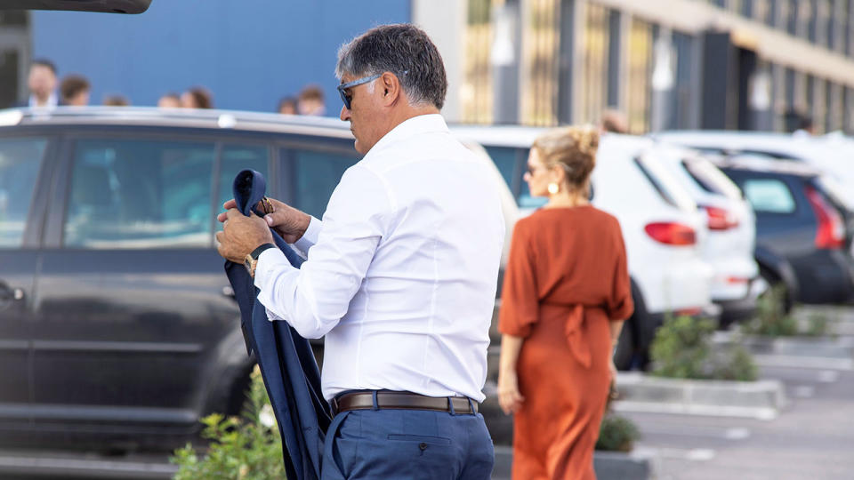 Nadal's  coach Uncle Toni was there for the wedding.