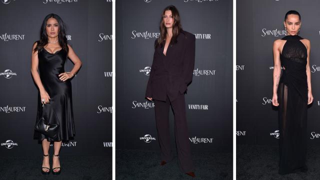 Celebrities Brought Their Chicest Fashion to Saint Laurent's Pre-Oscars  Party