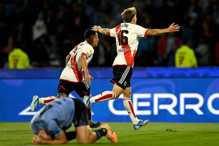 Facundo Colidio no tenía goles en River, hasta que el domingo lo consiguió, ante Belgrano