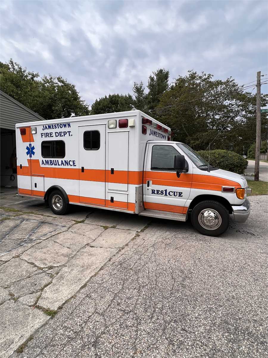 Jamestown is auctioning off this retired ambulance.