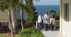 The University of Medicine and Health Sciences (UMHS) campus in St Kitts and Nevis (Source: UMHS)