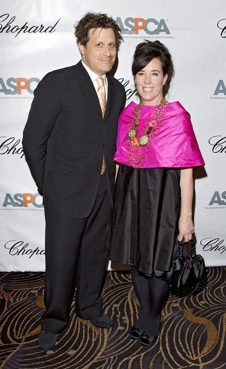 Isaac Mizrahi and Kate Spade at the ASPCA Bergh Ball, “Tails of Time,” at the Mandarin Oriental in New York City in 2007. (Photo: Brian Ach/WireImage for Chopard)