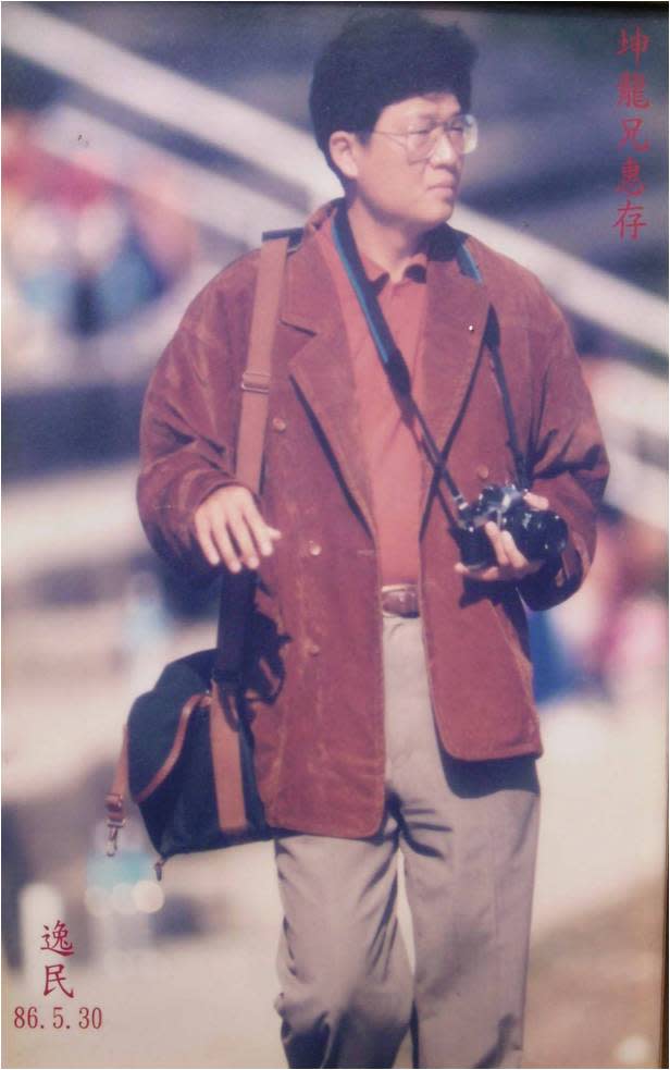 當年我漂到台南當記者。圖片：邱勤庭攝影，陳逸民提供