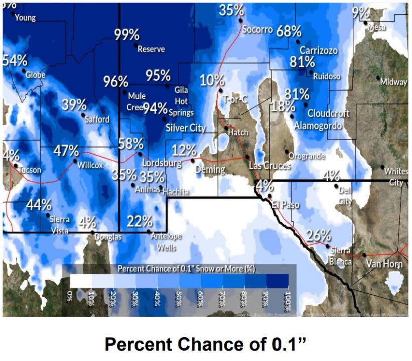 Graphic: National Weather Service, El Paso, TX