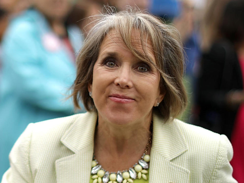 FILE: Then-Rep. Michelle Lujan Grisham joins fellow House Democrats at news conference to criticize President Trump's proposed federal budget, May 24, 2017, U.S. Capitol. / Credit: Chip Somodevilla/Getty Images