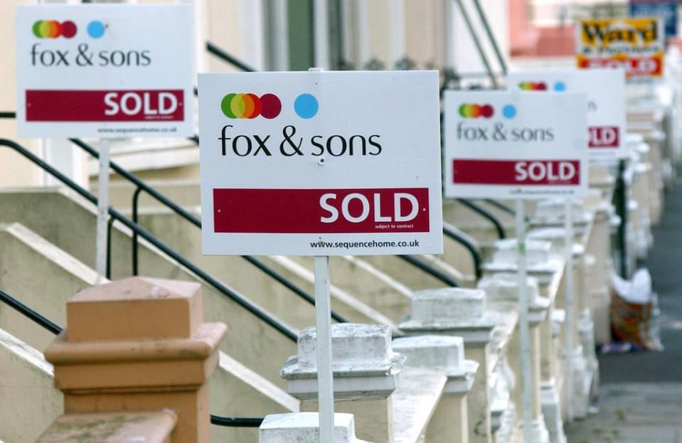 First-time buyers face stumping up five-and-a-half times typical annual earnings to get on the property ladder, according to Nationwide Building Society (Toby Melville/PA) (PA Archive)