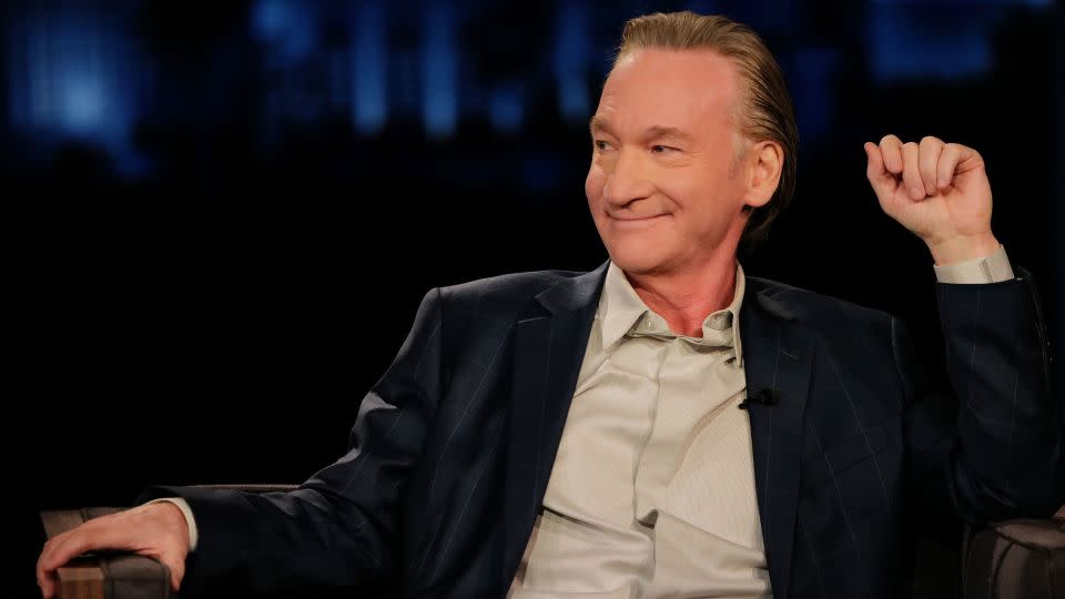 Bill Maher on "Jimmy Kimmel Live!" on October 26, 2020. - Randy Holmes/Disney General Entertainment Content/ABC/Getty Images