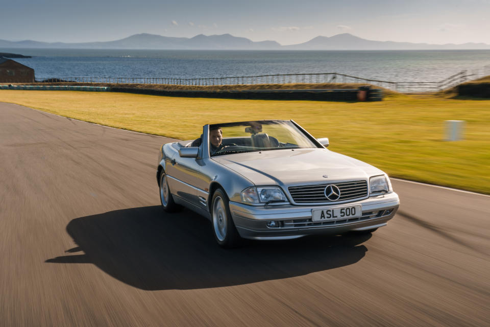 Prices for a Mercedes SL500 have already increased by 20 per cent. (Hagerty)