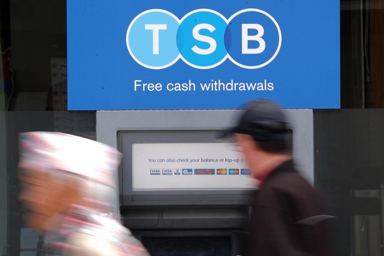 TSB has apologised for another glitch: PA Wire/PA Images