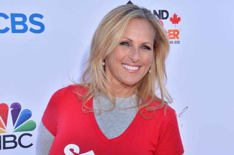 Marlee Matlin attends the "Stand Up to Cancer " telecast at the Barkar Hangar in Santa Monica, Calif., on September 7, 2018. The actor turns 58 on August 24. File Photo by Jim Ruymen/UPI