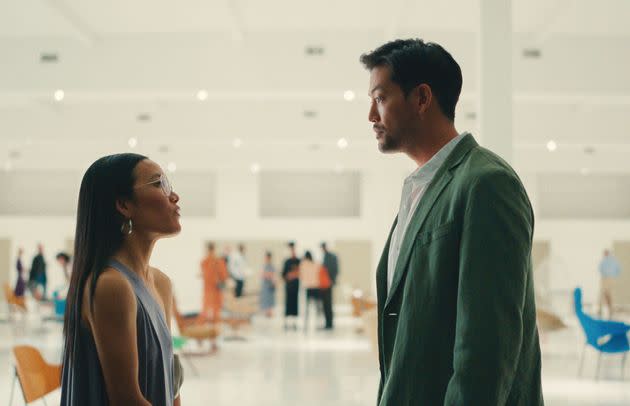 "Beef" cast members Ali Wong as Amy, and Joseph Lee as George. <span class="copyright">COURTESY OF NETFLIX</span>