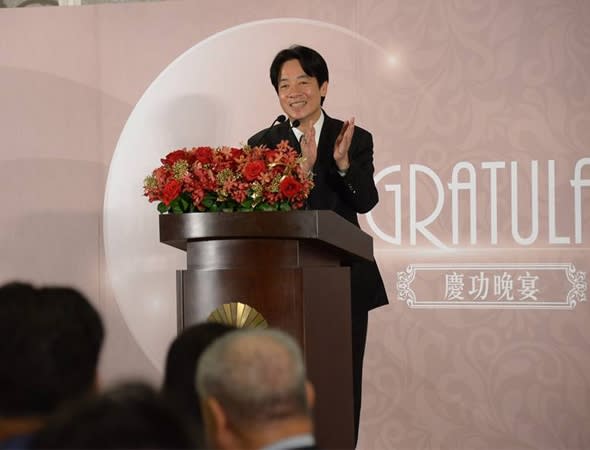 行政院長賴清德。（照片來源：中華民國行政院臉書專頁）