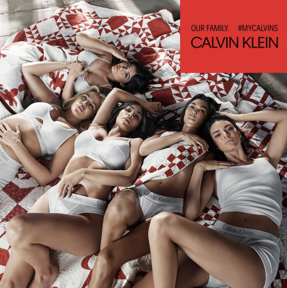 <p>“I can’t believe we’re in a Calvin Klein campaign! So surreal!” the mom-to-be captioned this sexy underwear shot also featuring her sisters Kim, Kourtney, Kendall, and, most notably, Kylie. While we haven’t seen much of the youngest Jenner since reports surfaced that she’s pregnant, here she is. Though it’s definitely not going unnoticed that she’s the only one in the photo whose belly isn’t showing. Hmmm. (Photo: <a rel="nofollow noopener" href="https://www.instagram.com/p/BeRR70WFCqj/?taken-by=khloekardashian" target="_blank" data-ylk="slk:Khloe Kardashian via Instagram;elm:context_link;itc:0;sec:content-canvas" class="link ">Khloe Kardashian via Instagram</a>) </p>