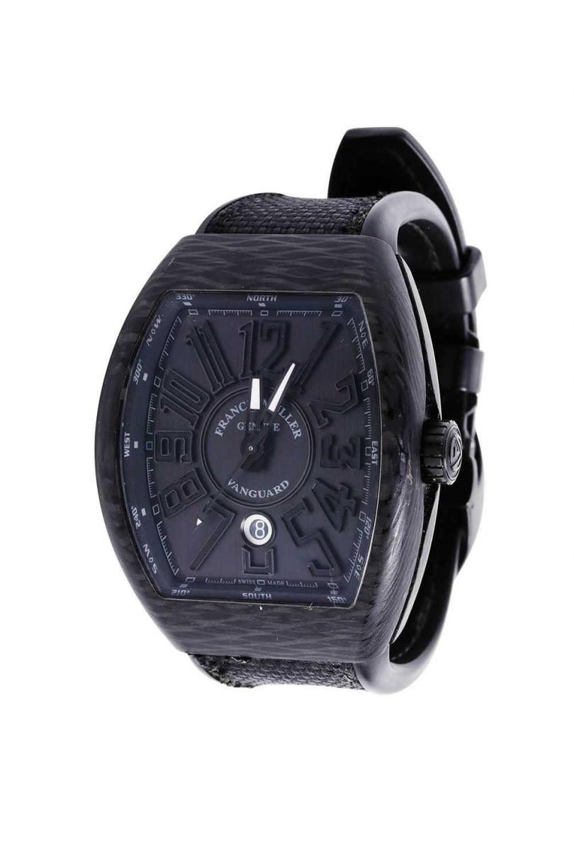 FRANCK MULLER Vanguard Carbon Krypton／440,000元（攝影／戴世平）