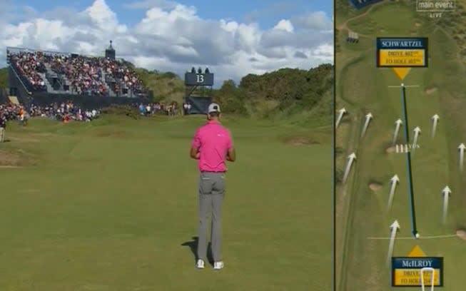 Charl Schwartzel  - Credit: Sky Sports 