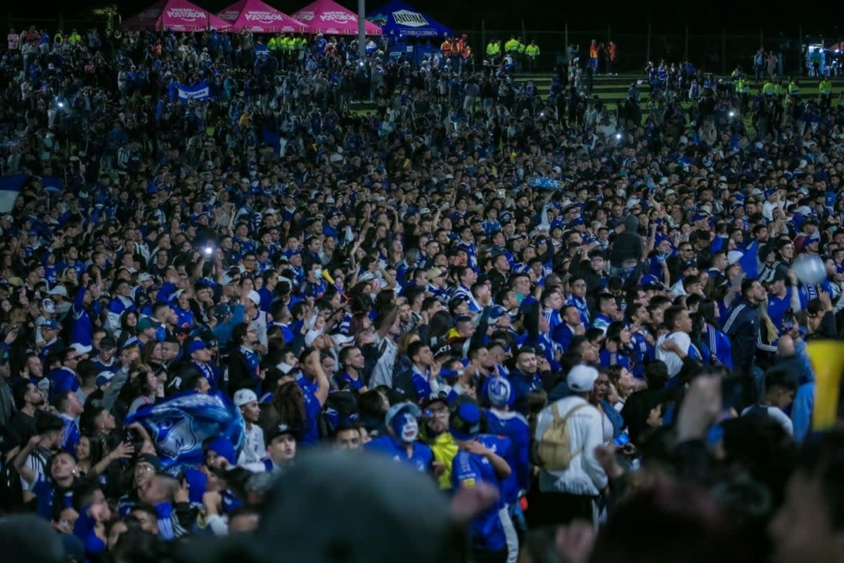 Millonarios se coronó como campeón frente a Nacional. Foto: Alcaldía de Bogotá