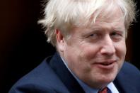 Britain's PM Boris Johnson meets Croatia's Prime Minister Andrej Plenkovic at Downing street in London