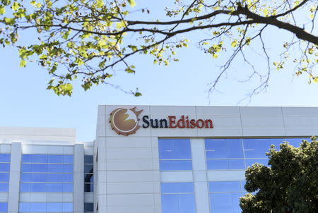 The headquarters of SunEdison is shown in Belmont, California April 6, 2016. REUTERS/Noah Berger