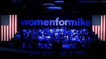 Women attend the campaign event "Women for Mike" by Democratic U.S. presidential candidate Bloomberg in the Manhattan borough of New York City, New York