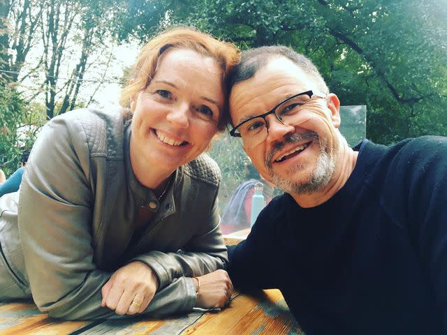 <p>Dominic Holland Instagram</p> Dominic and Nikki Holland.