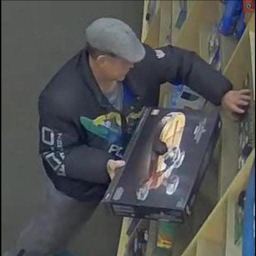 Bensalem police are looking for this man who is suspected of stealing $1,000 worth of Lego sets from the Barnes and Noble and Target stores in Bensalem on Feb. 10, 2024.