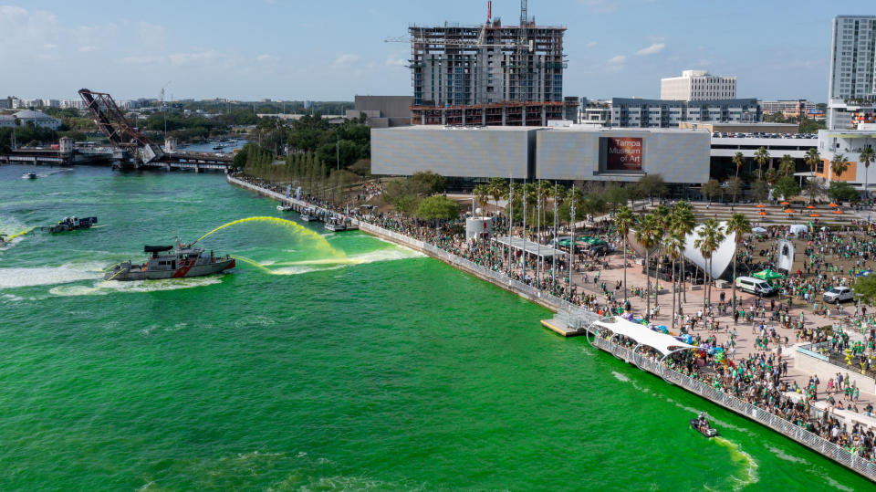 Tampa’s St. Patrick’s Day parade moves downtown, leaving Ybor Yahoo