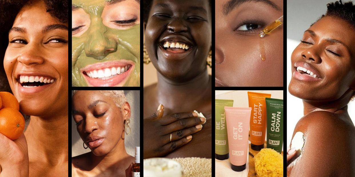 black owned holistic beauty brands golde, afro skin hair and skin co, jacq's organics, beneath your mask, naturally london, kaike, hanahana beauty, plant apothecary, the healing place apothecary