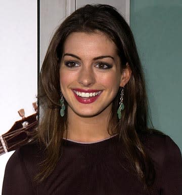 Anne Hathaway at the LA premiere of Paramount's The School of Rock