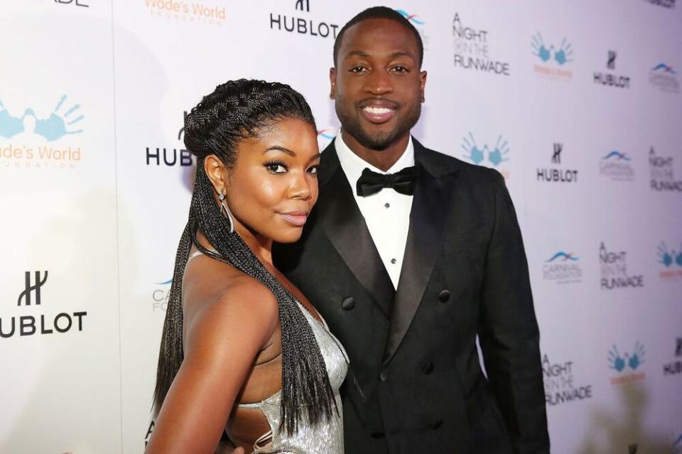 Gabrielle and Dwyane | Aaron Davidson/WireImage