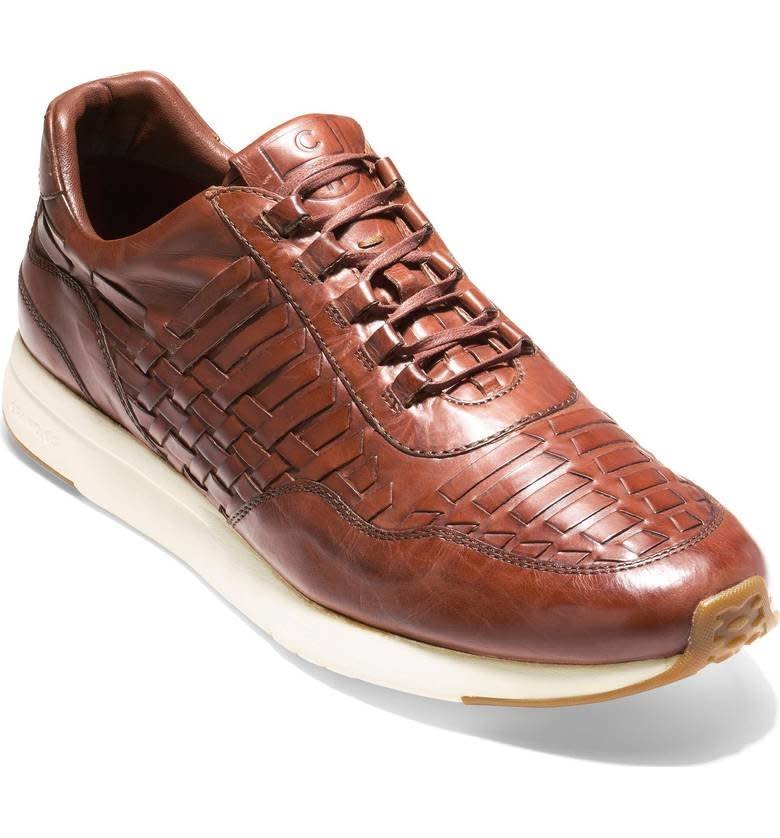 Get it at <a href="https://shop.nordstrom.com/s/cole-haan-grandpro-runner-huarache-sneaker-men/4883439?origin=category-personalizedsort&amp;fashioncolor=NAVY%20WOVEN%20BURNISH" target="_blank">Nordstrom</a>.