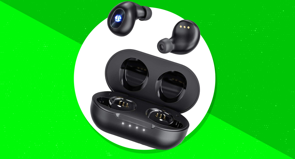 Save 38 percent—iTeknic TWS Bluetooth 5.0 Wireless Earbuds—this is the all-time lowest price ever. (Photo: Amazon)