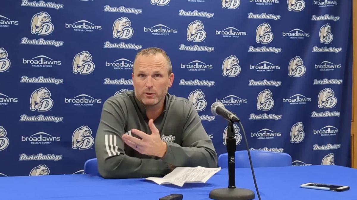 Hear from Darian DeVries after Drake basketball's win over Missouri ...
