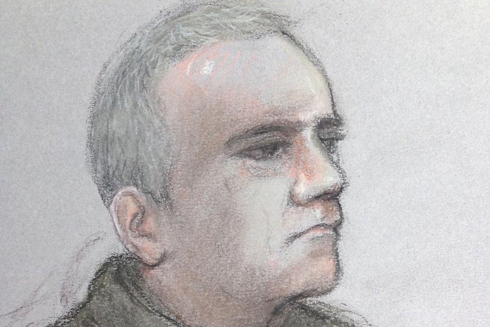 Michael Seed in court (Elizabeth Cook/PA Wire)