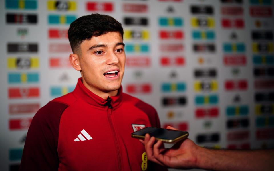 Wales' Daniel James is confident in the timing - Ben Birchall/PA Wire