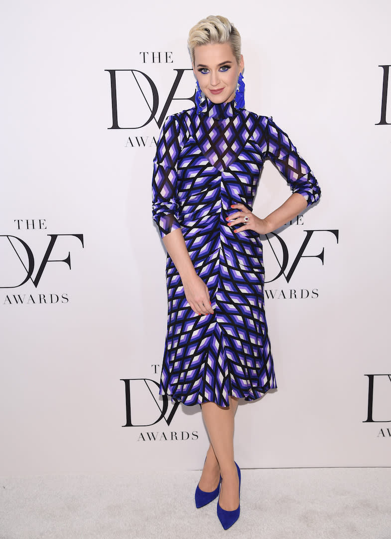 Katy Perry at the 2019 DVF Awards