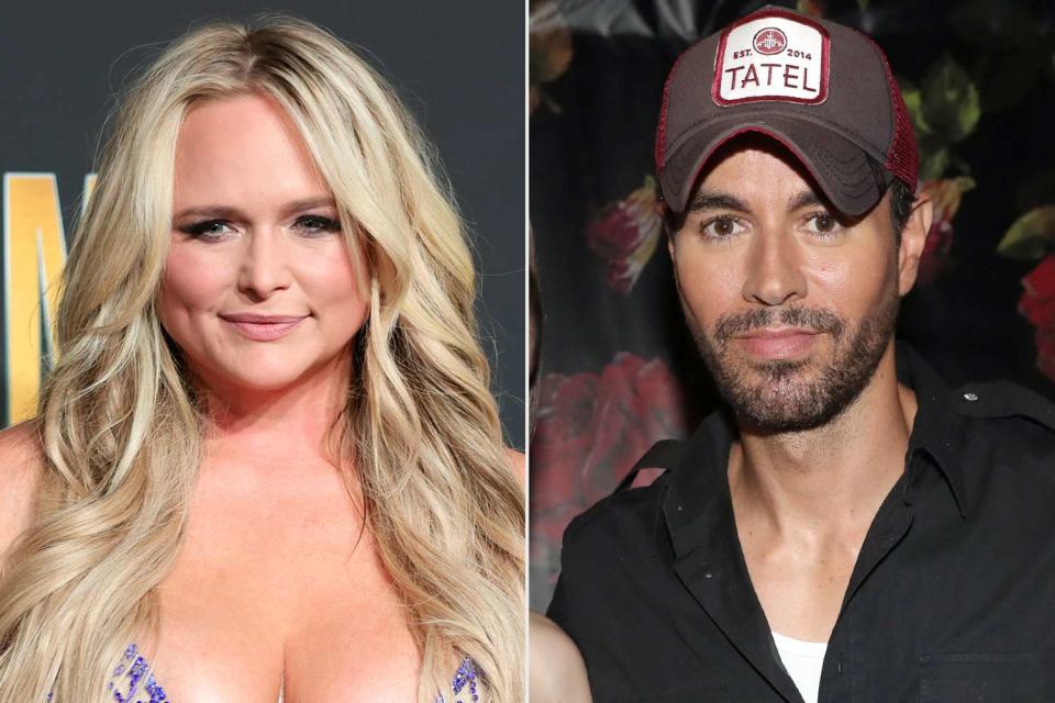 <p>Theo Wargo/WireImage; Johnny Nunez/Getty</p> Miranda Lambert; Enrique Iglesias