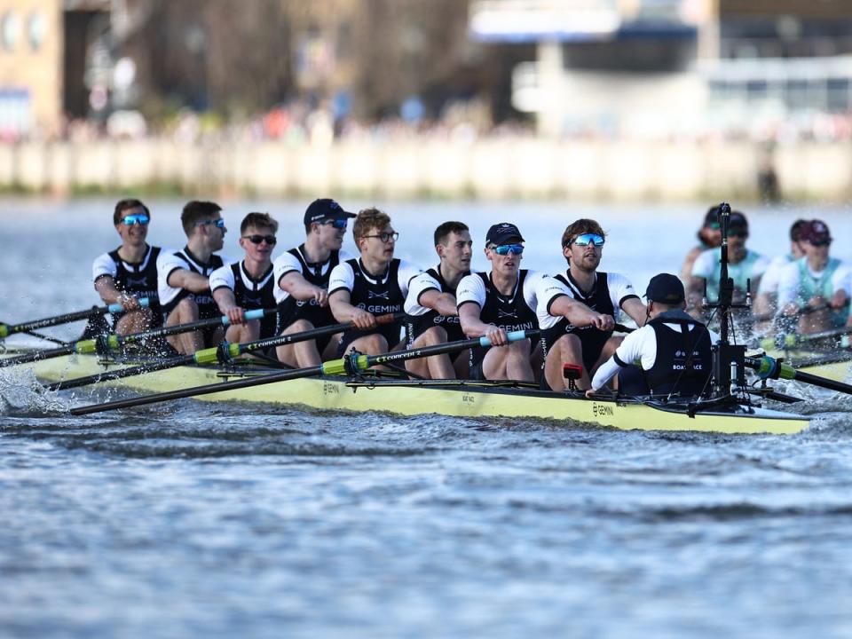 Oxford University struggled in defeat to rivals Cambridge (AFP via Getty Images)