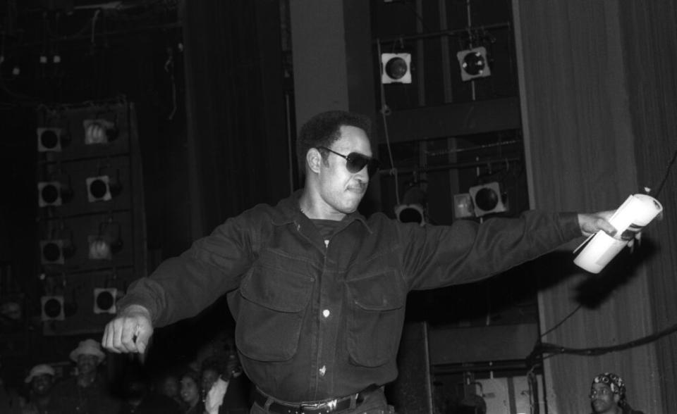 DJ Kool Herc at The Source Awards in NYC, April 25, 1994. (Credit: Al Pereira/Michael Ochs Archives/Getty Images)